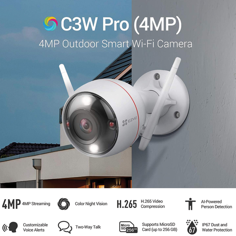 Chức năng Camera Ezviz C3W PRO 4 MP